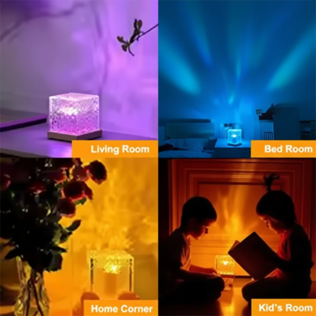 HOMEFISH Aurora Wave Projector with 16 colors