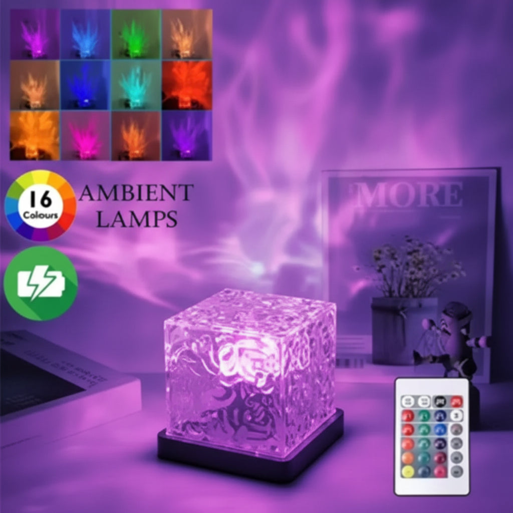 HOMEFISH Aurora Wave Projector with 16 colors